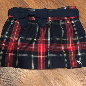 Abercrombie & Fitch plaid skirt
